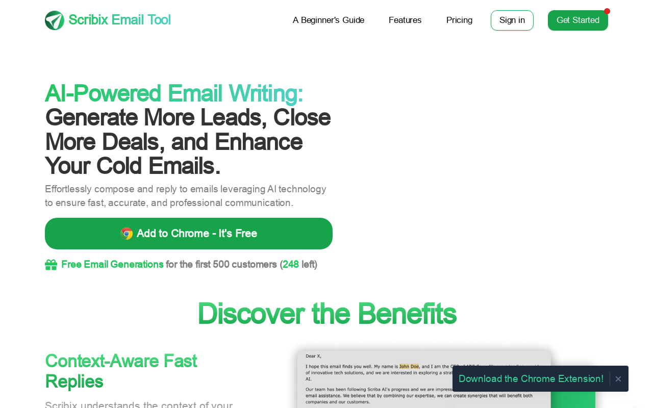 Scribix - Your Ai Email Assistant
