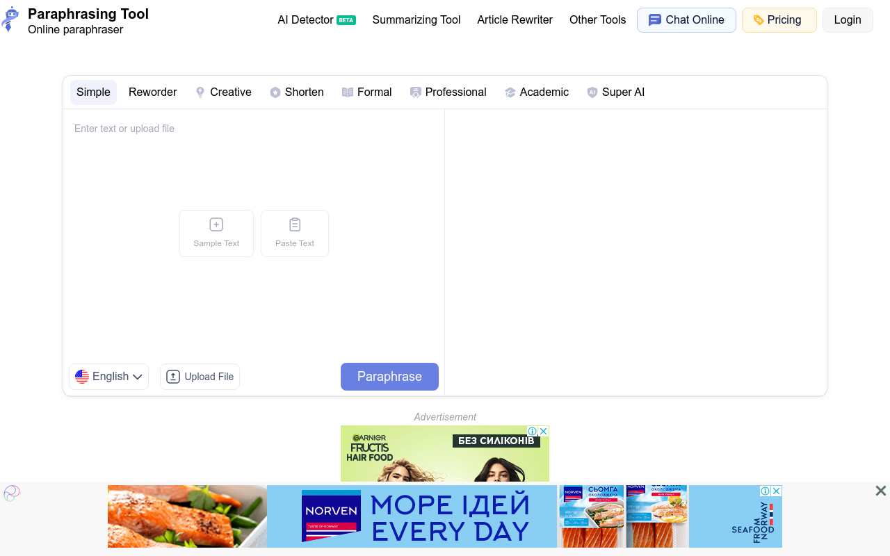 paraphrasing.io
