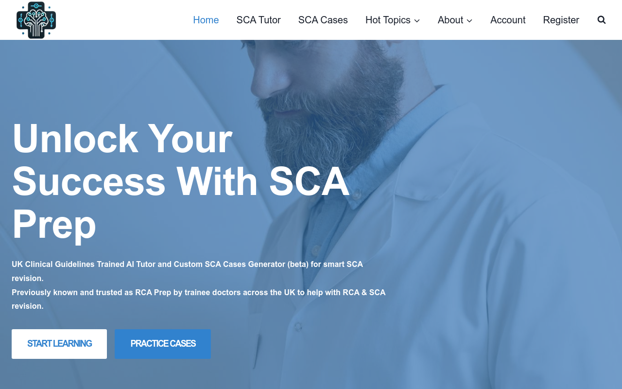 RCGP SCA Exam AI Powered Learning