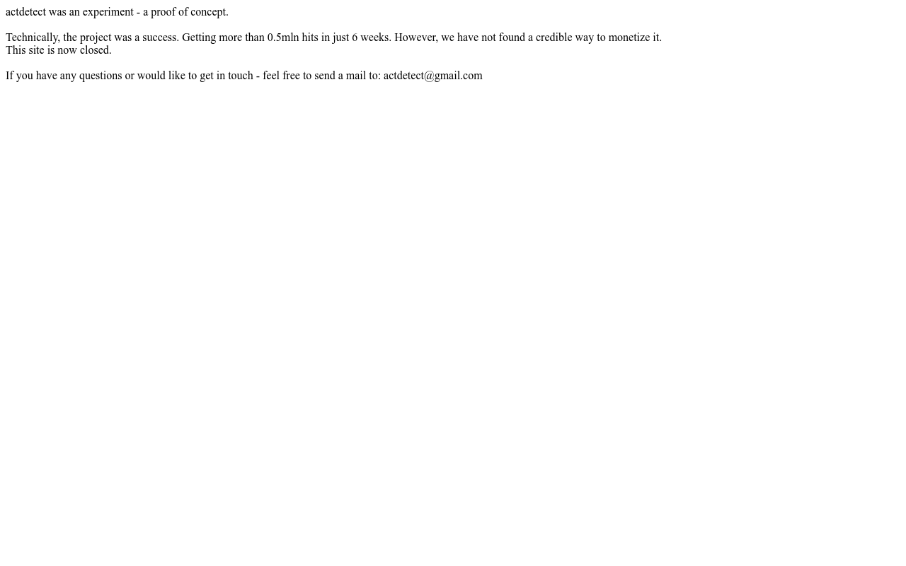 actdetect.com