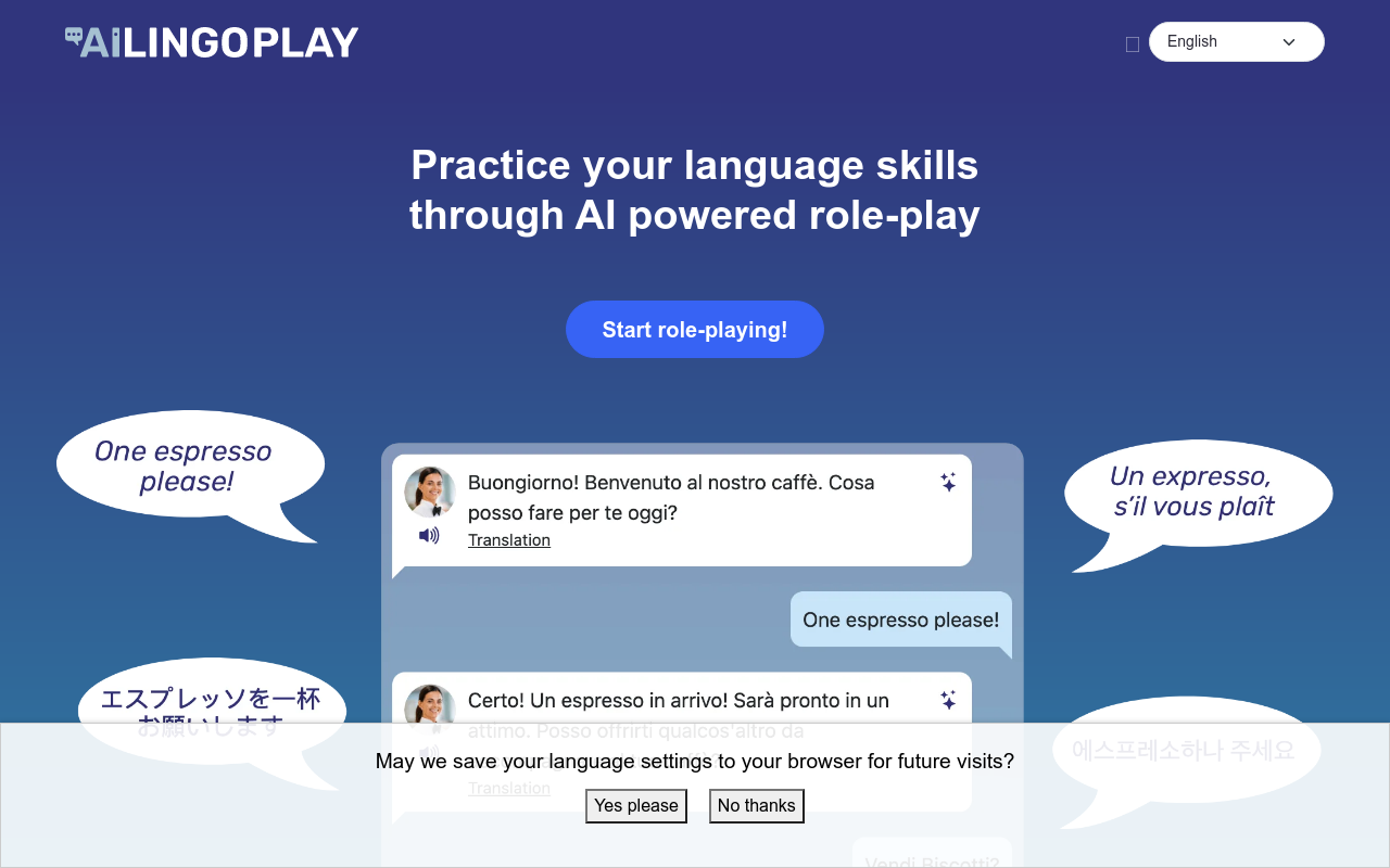 AI LingoPlay