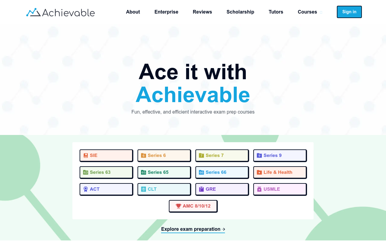 Achievable - AI adaptive learning