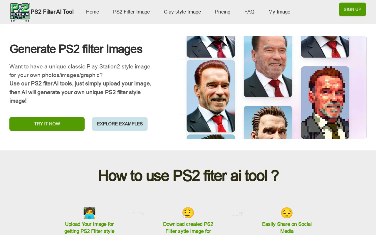PS2 Filter AI Tool