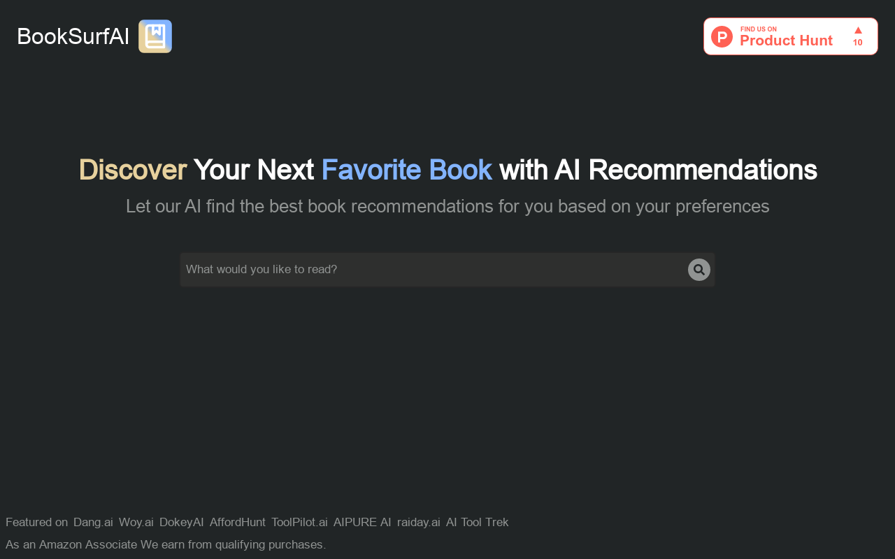 BookSurfAI