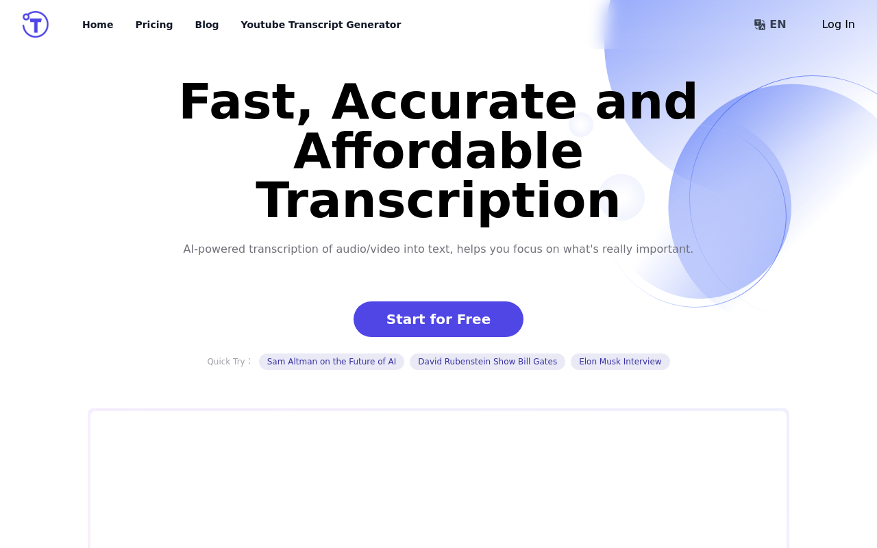 Yescribe.ai: Convert Audio&Video to Text
