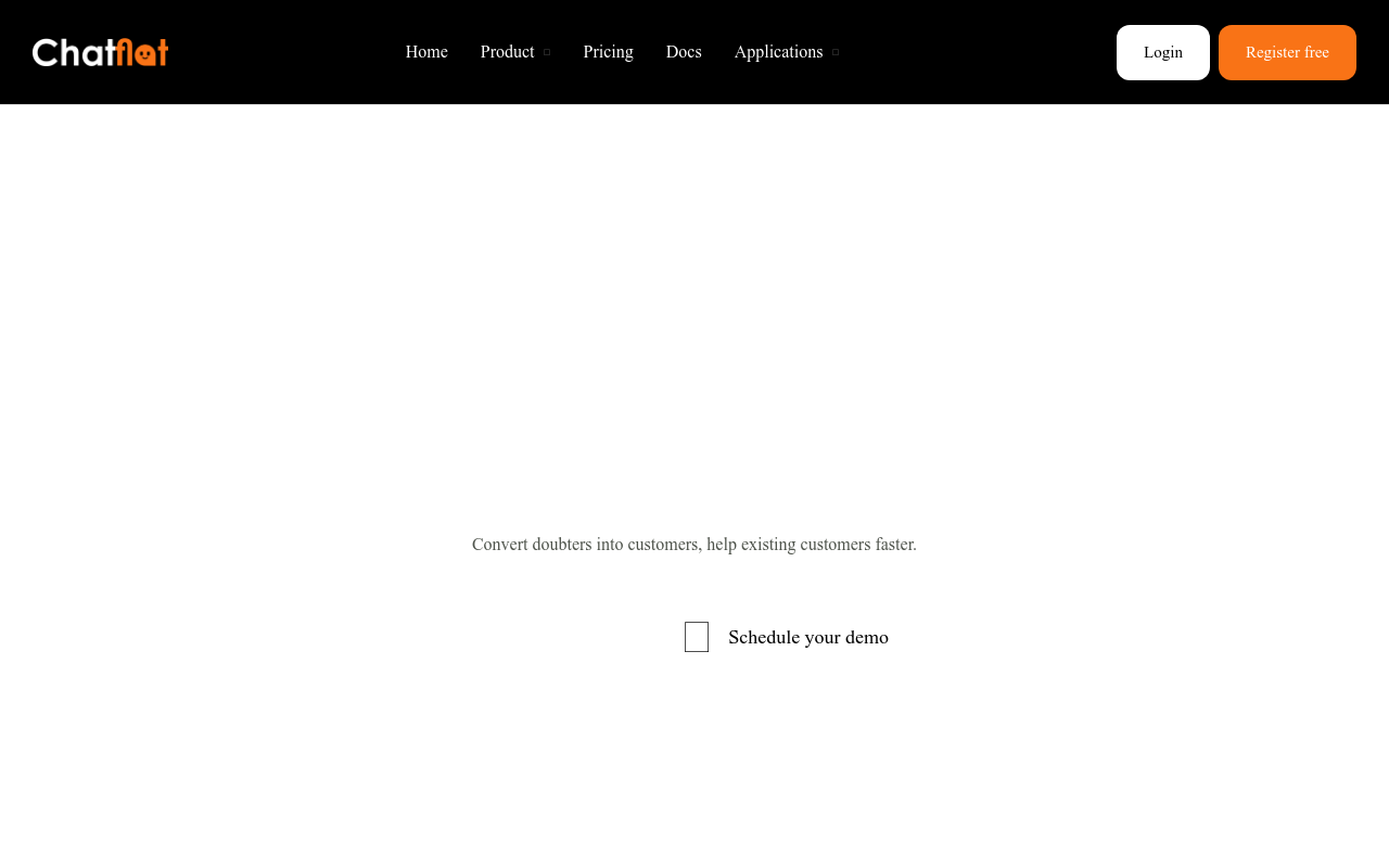 Chatflot - The no-code AI chatbot