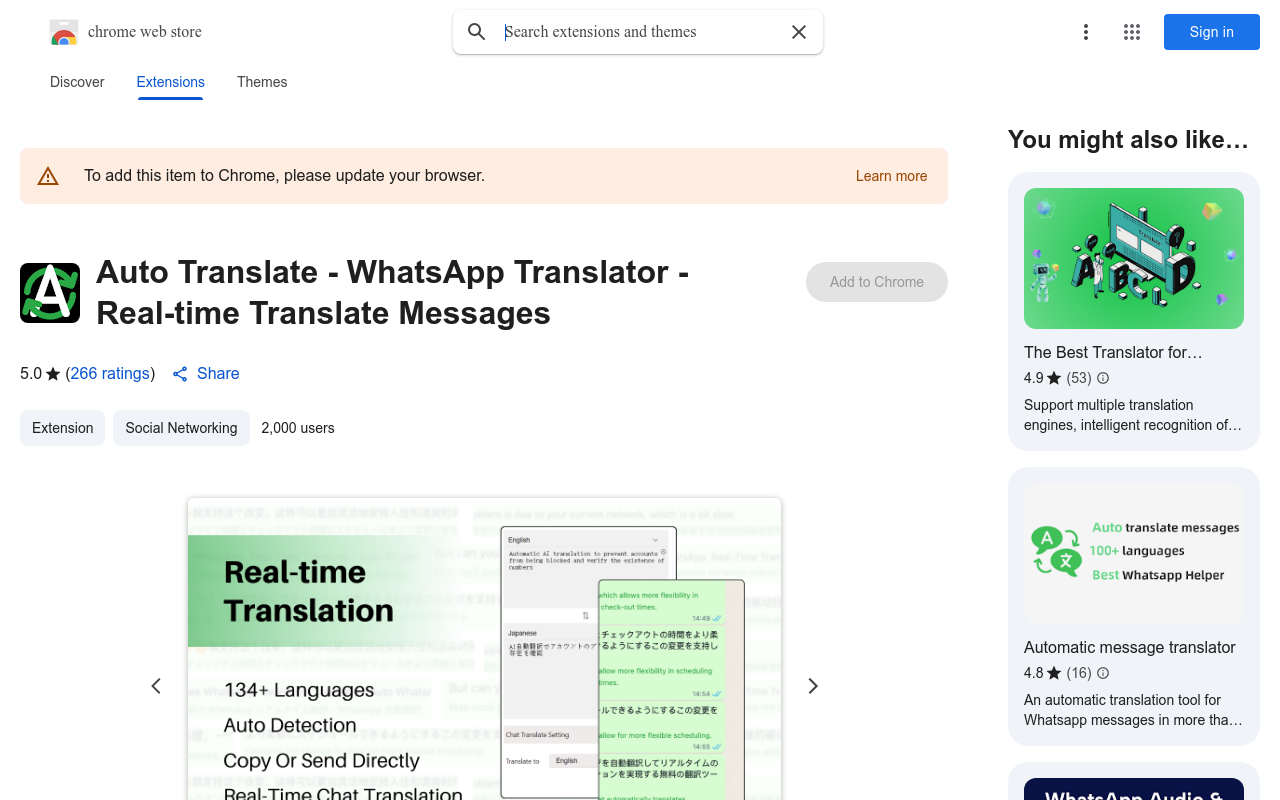Auto WhatsApp Translator - AI Online Translator