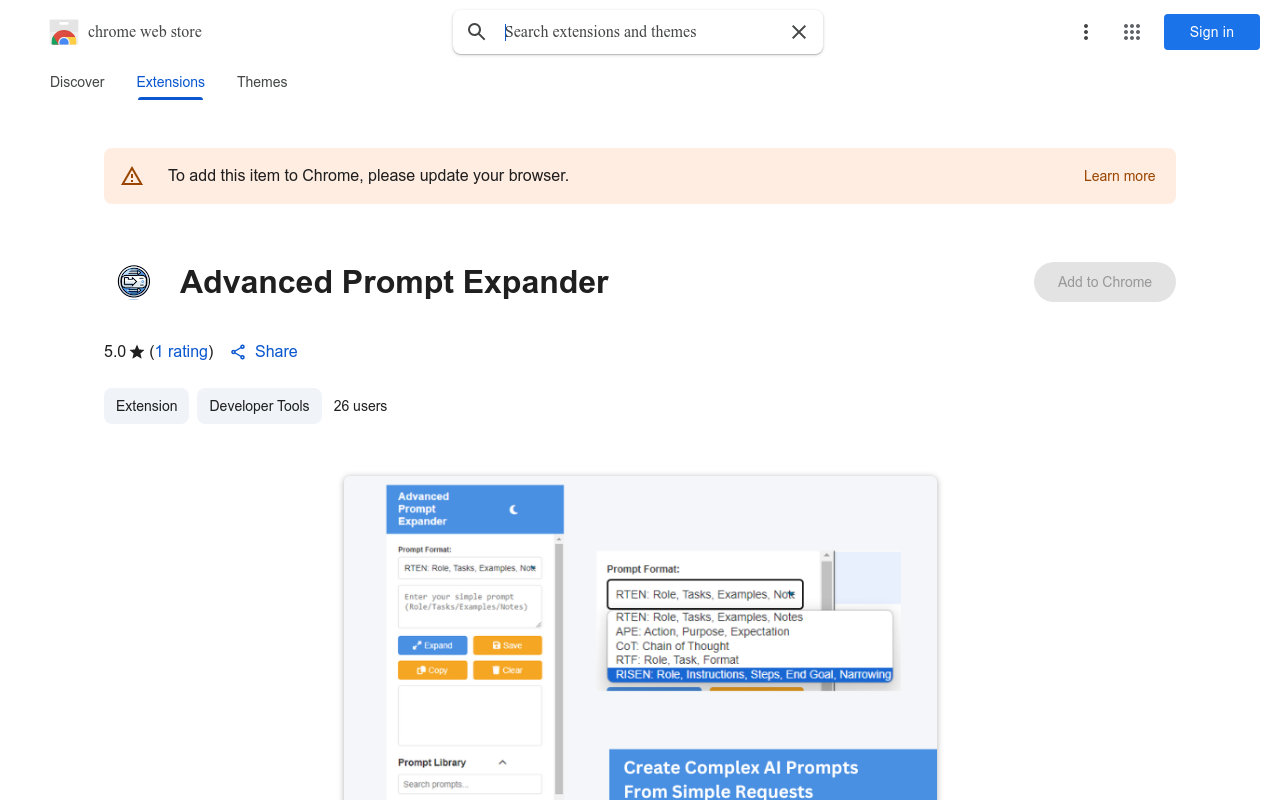 Advanced Prompt Expander