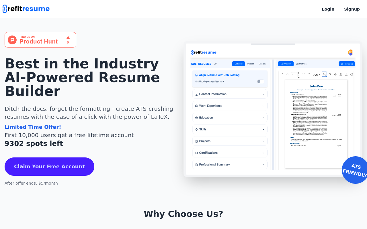 Refit Resume