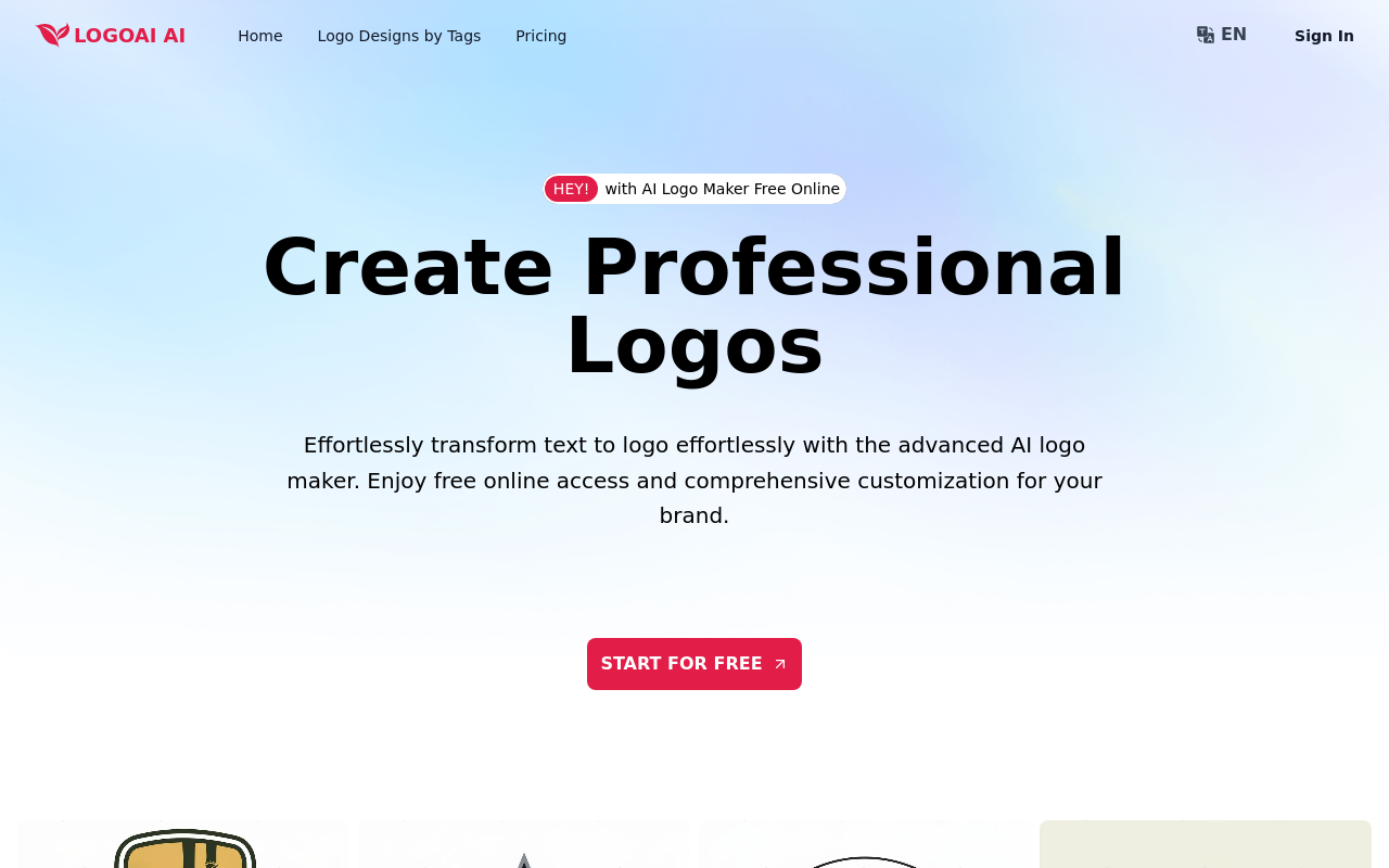 LogoAI.ai: AI Logo Maker Free Online