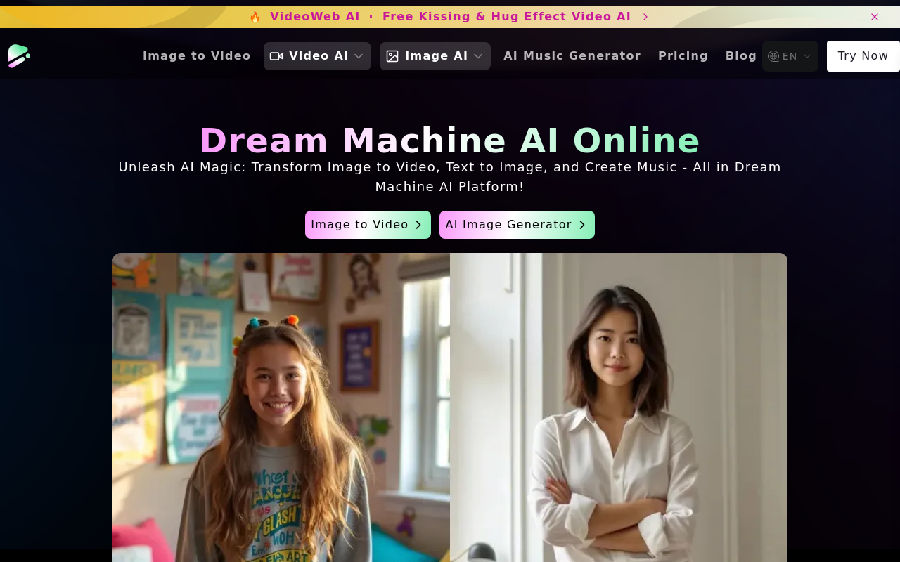 Dream Machine AI Online