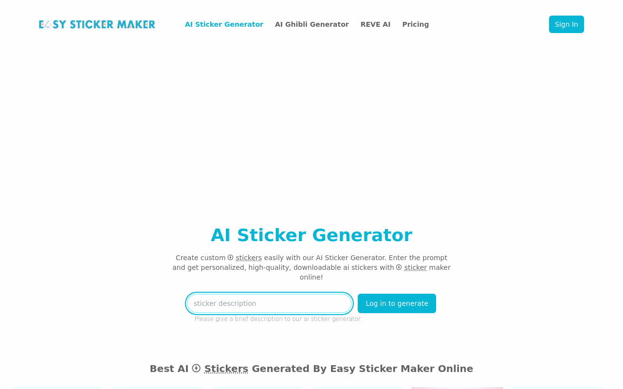 Easy Sticker Maker