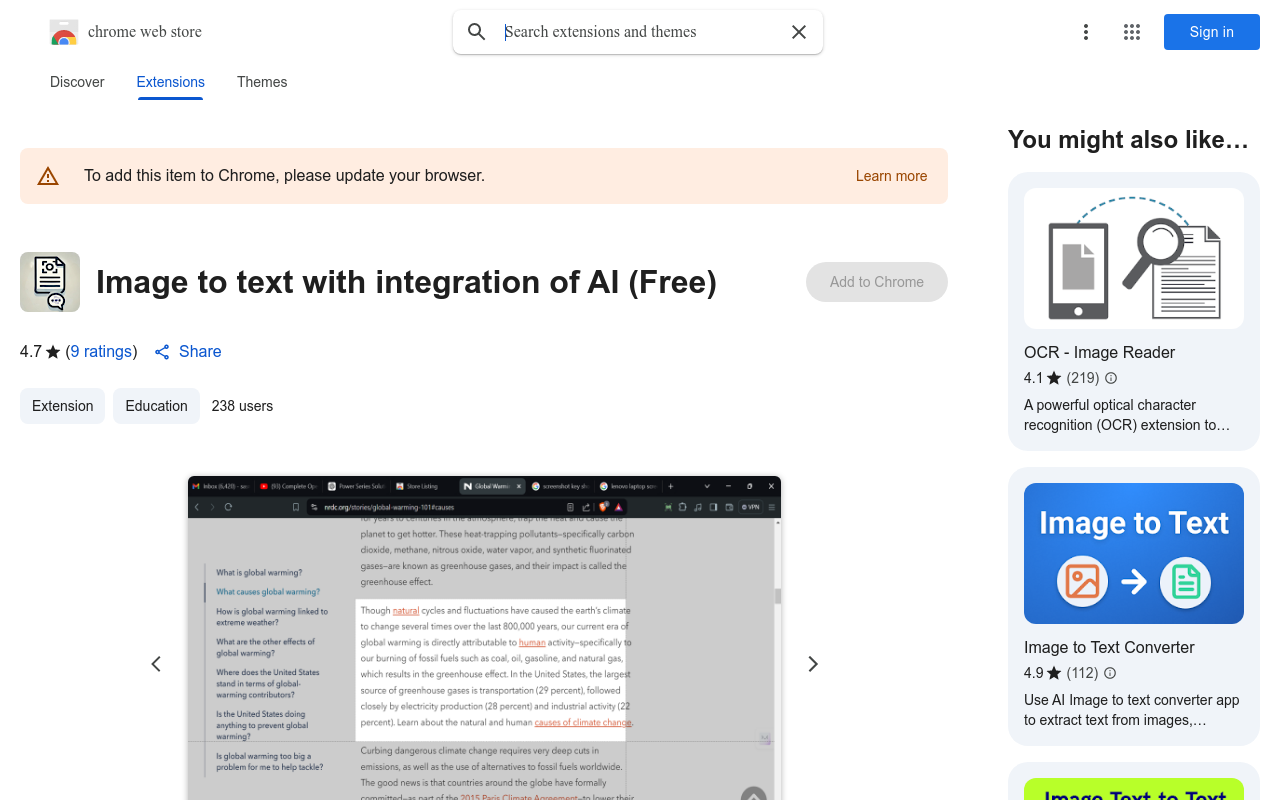 Quick OCR Chatbot Connector (Free)