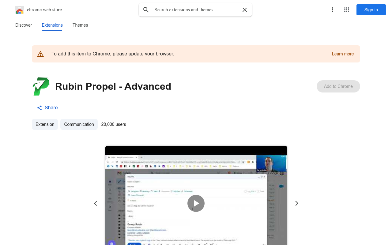 Rubin Propel - Advanced