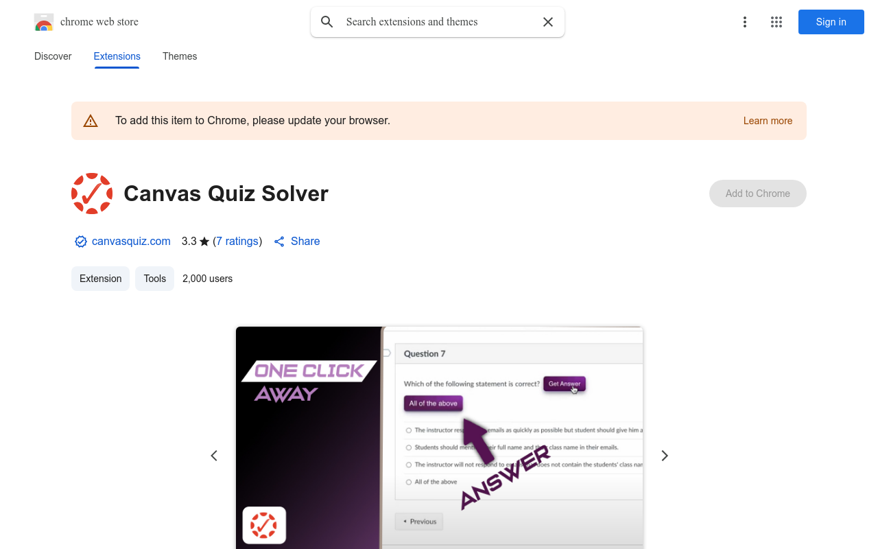 Canvas Quiz Solver