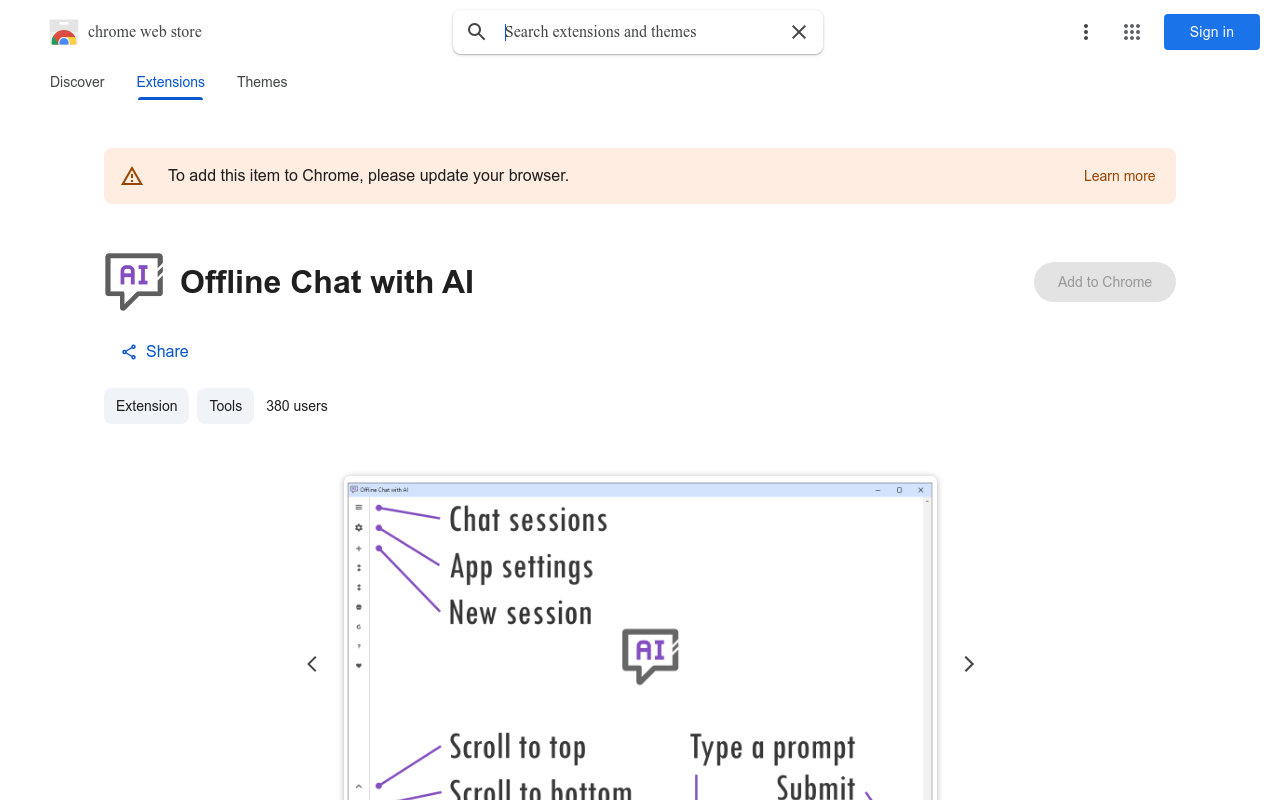 Offline Chat with AI