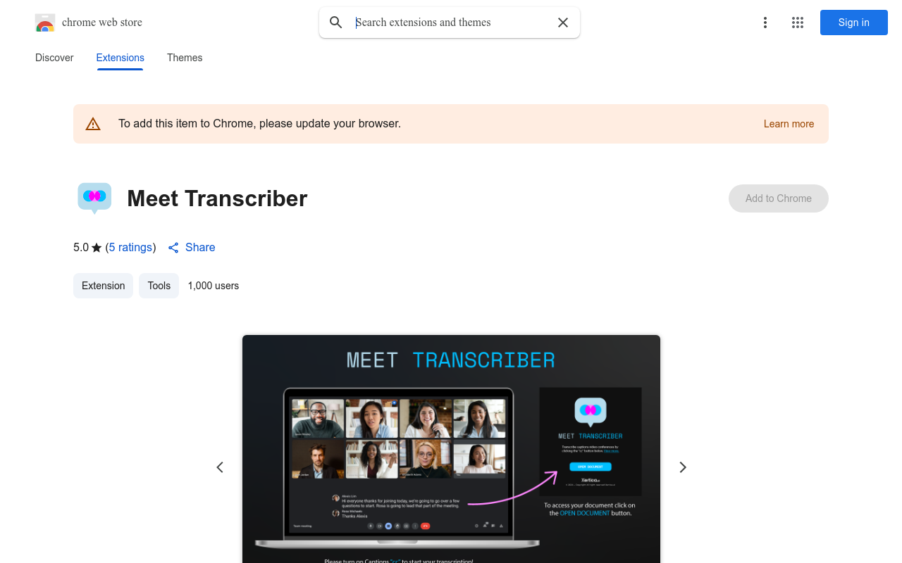 Meet Transcriber