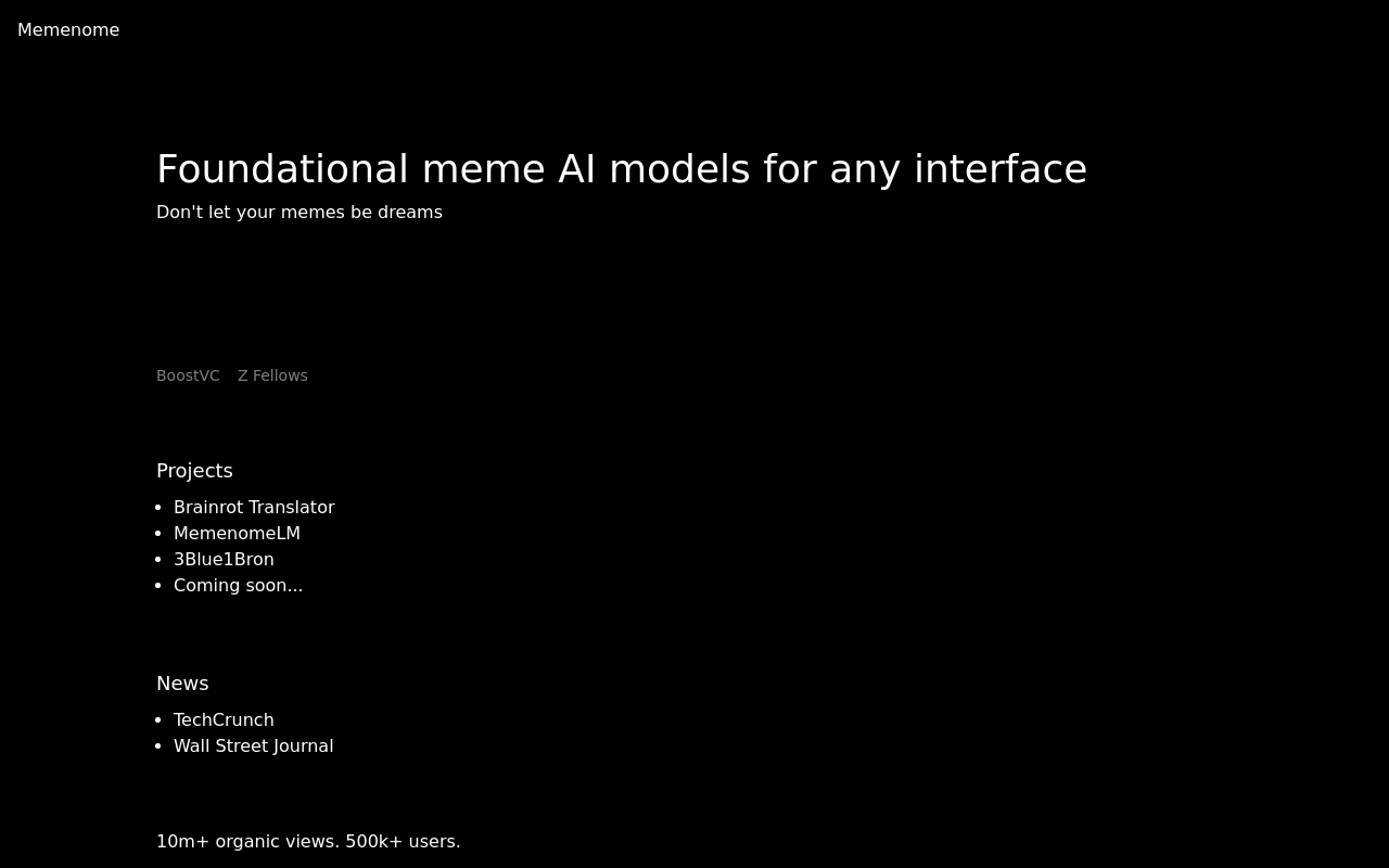 Memenome AI