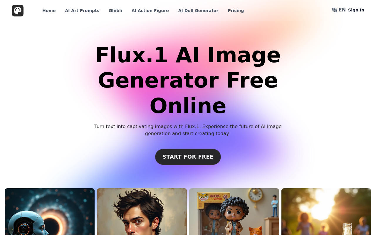 FluxAI.art: Free AI Image Generator