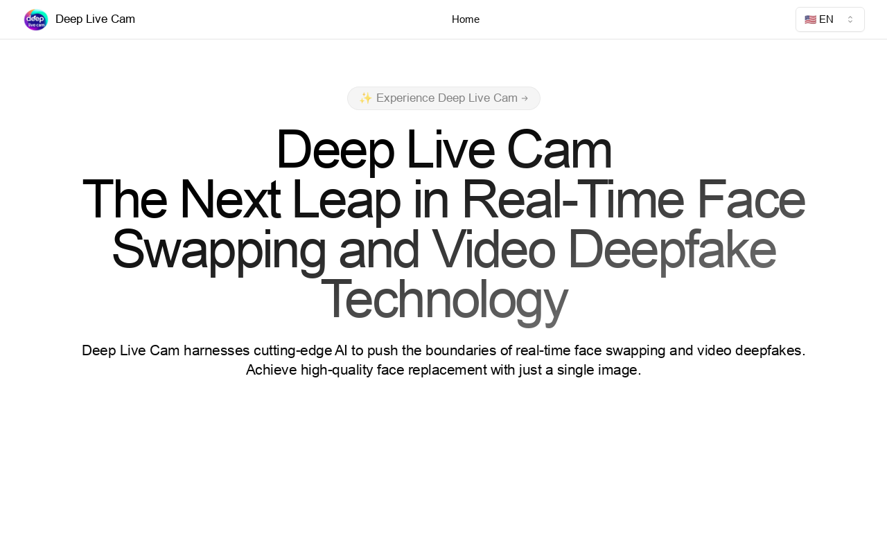 Deep Live Cam