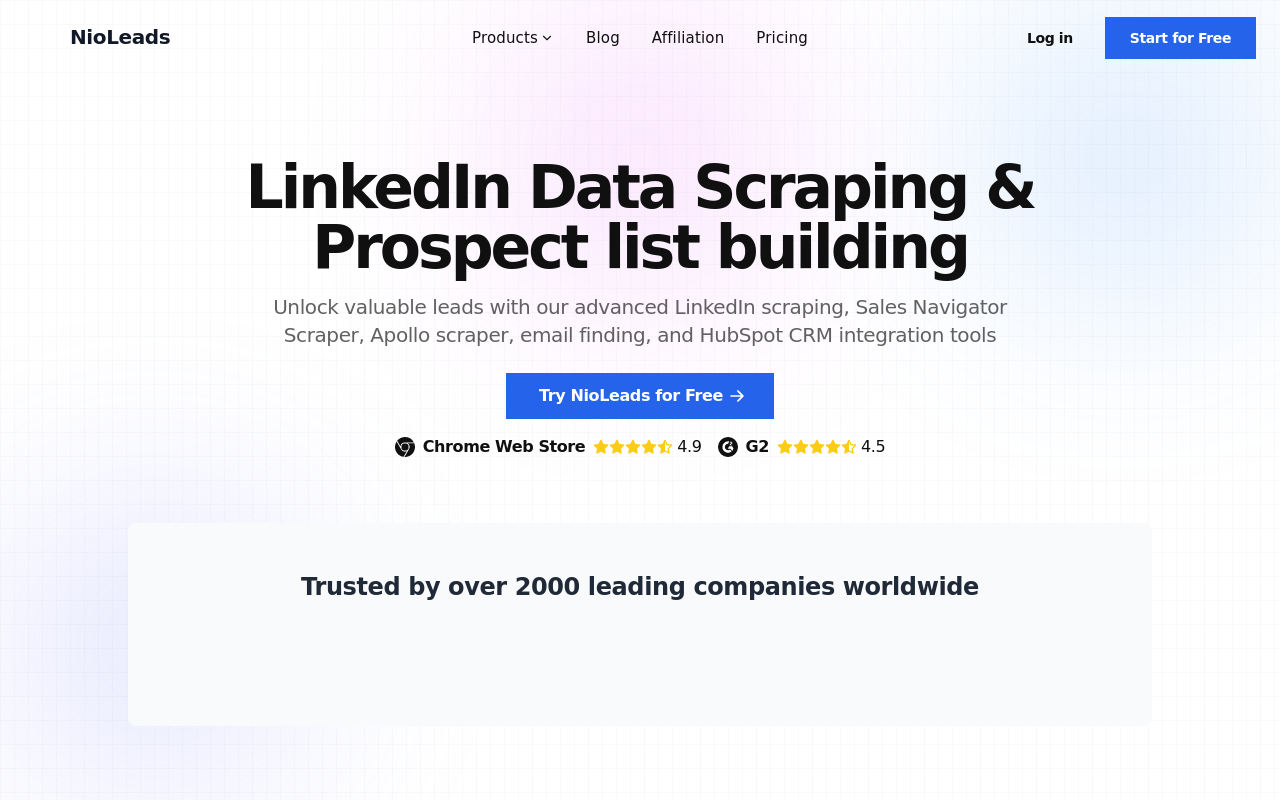 Sales Navigator Scraper by NioLeads