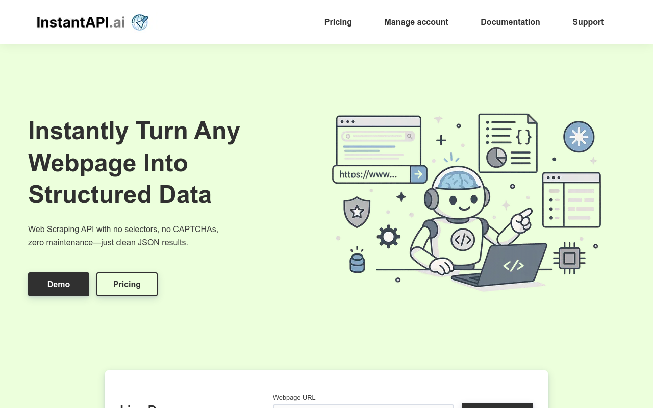 InstantAPI.ai