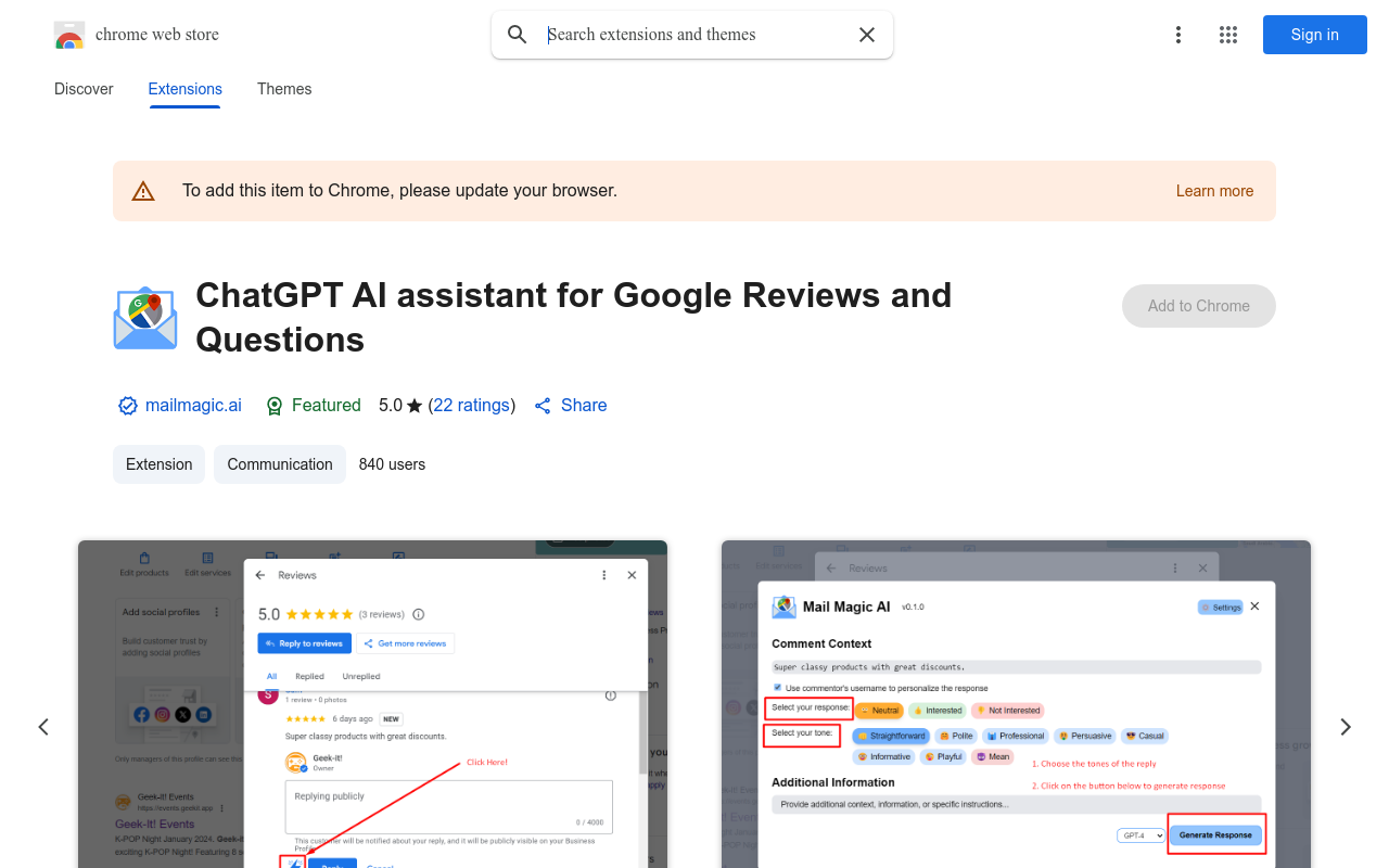 AI Assistant For Google Reviews