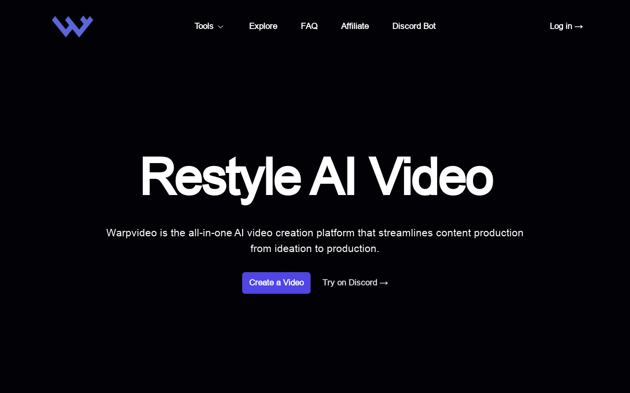 Warpvideo AI