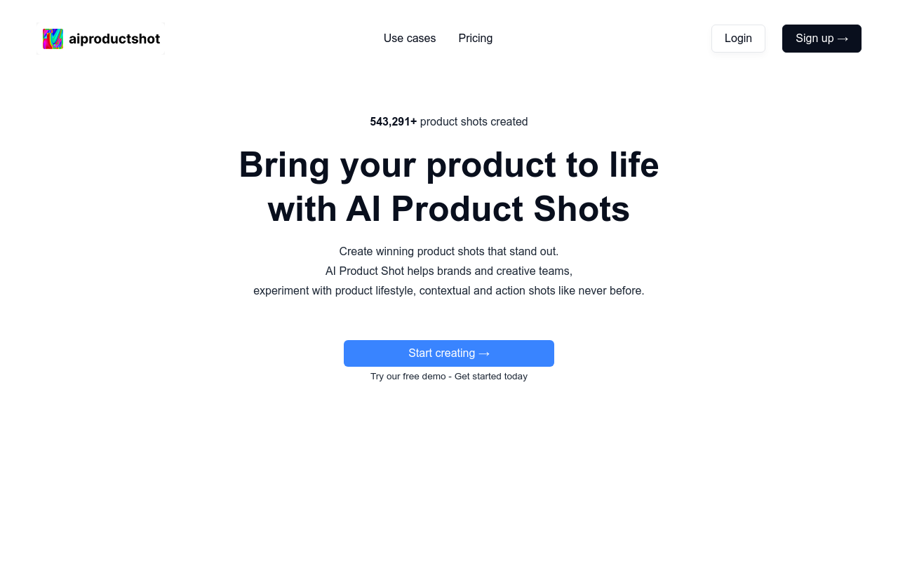 AI Product Shot