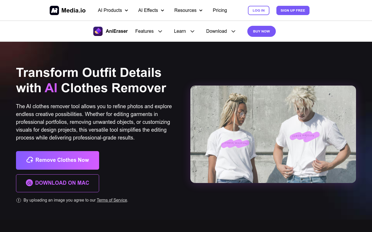 AI Clothes Remover