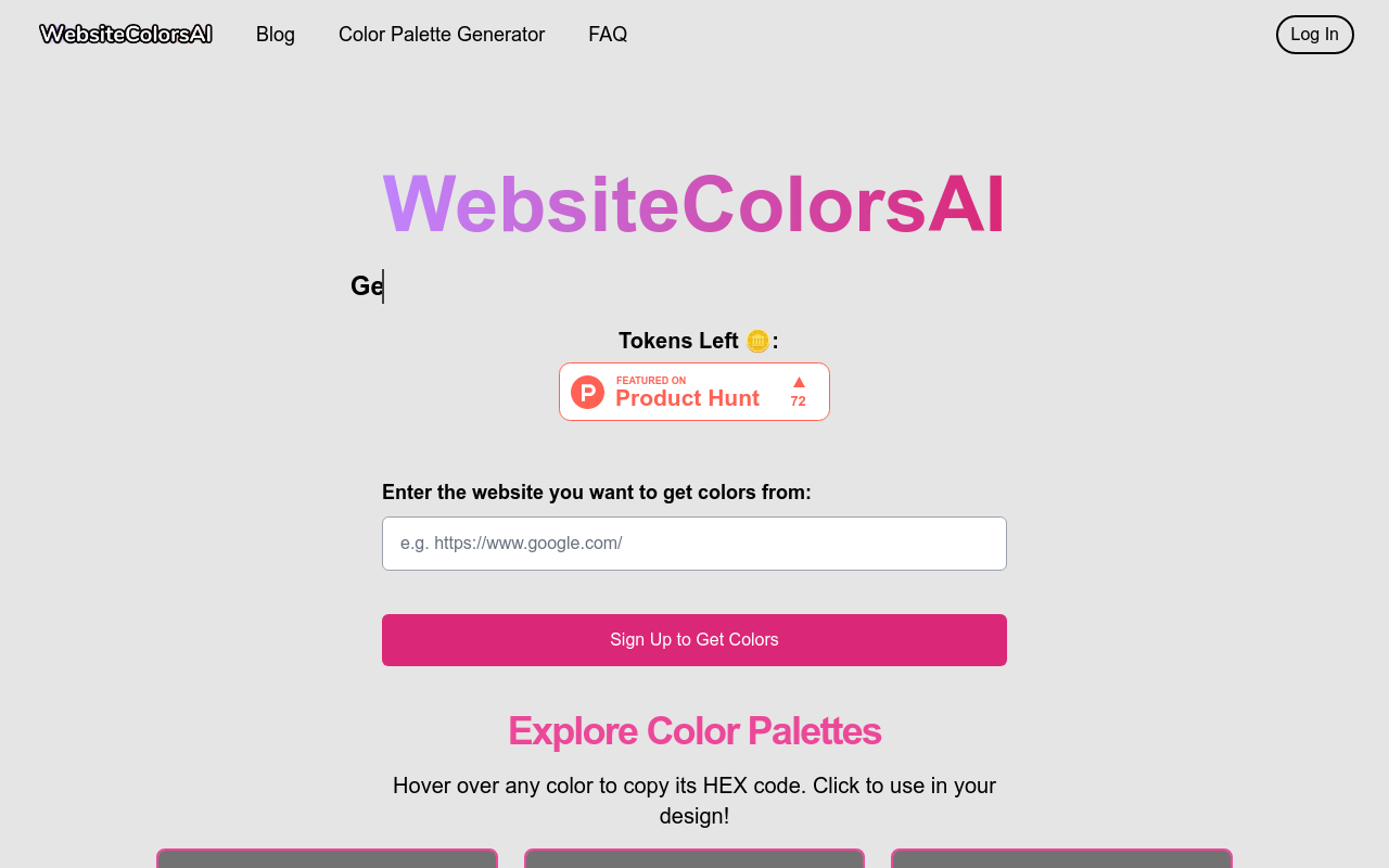 WebsiteColorsAI
