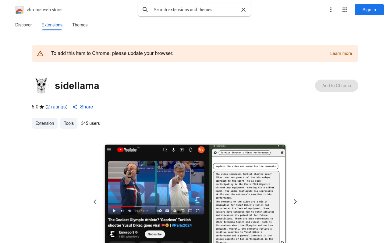sidellama