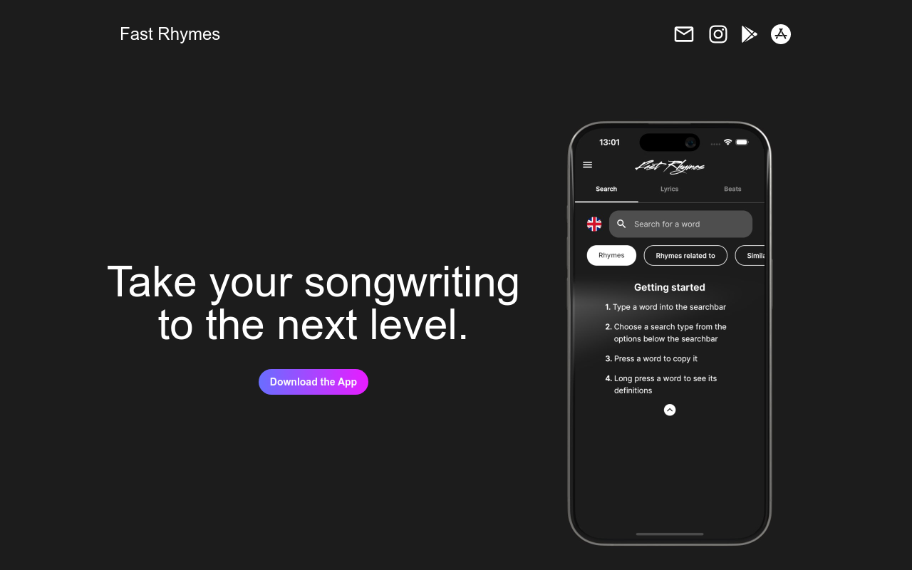 Fast Rhymes
