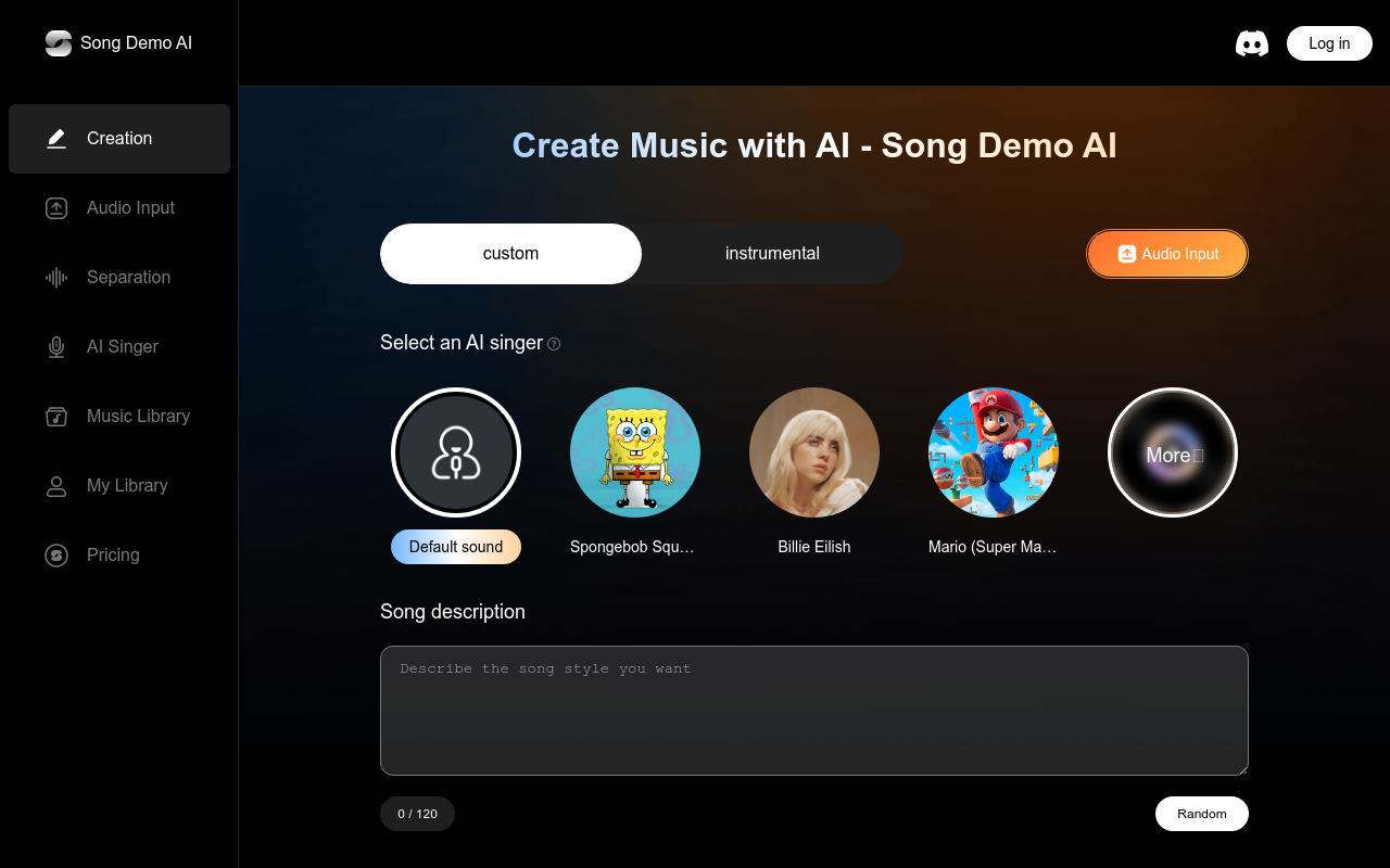 Song Demo AI
