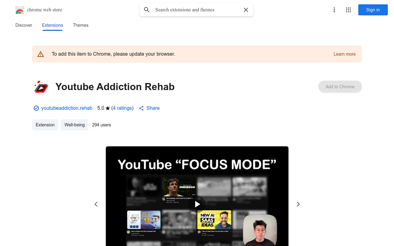 Youtube Addiction Rehab