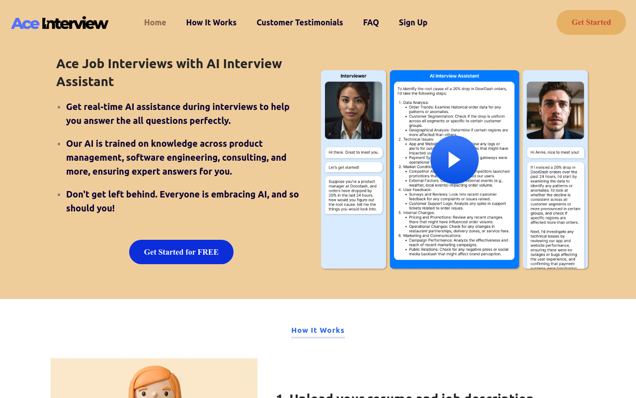 Ace Interview - AI Interview Assistant