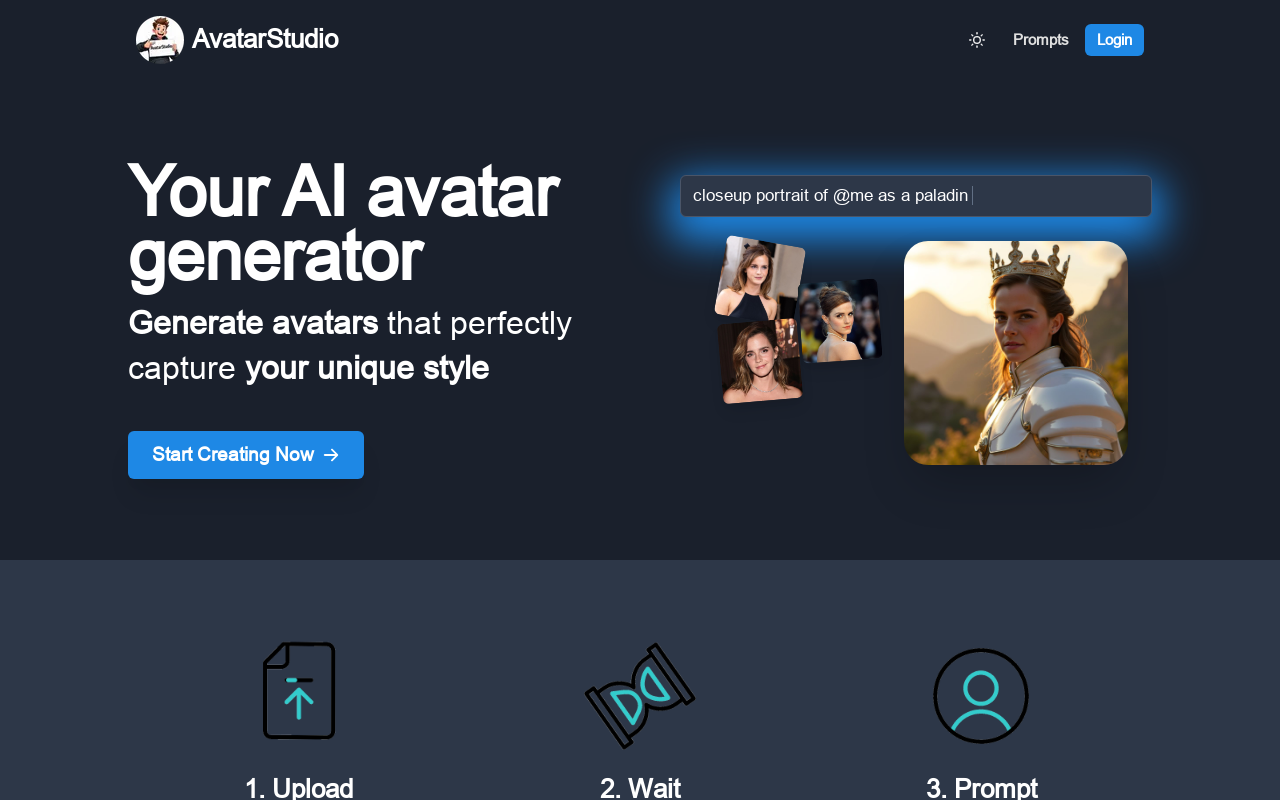 Generate Custom AI avatar