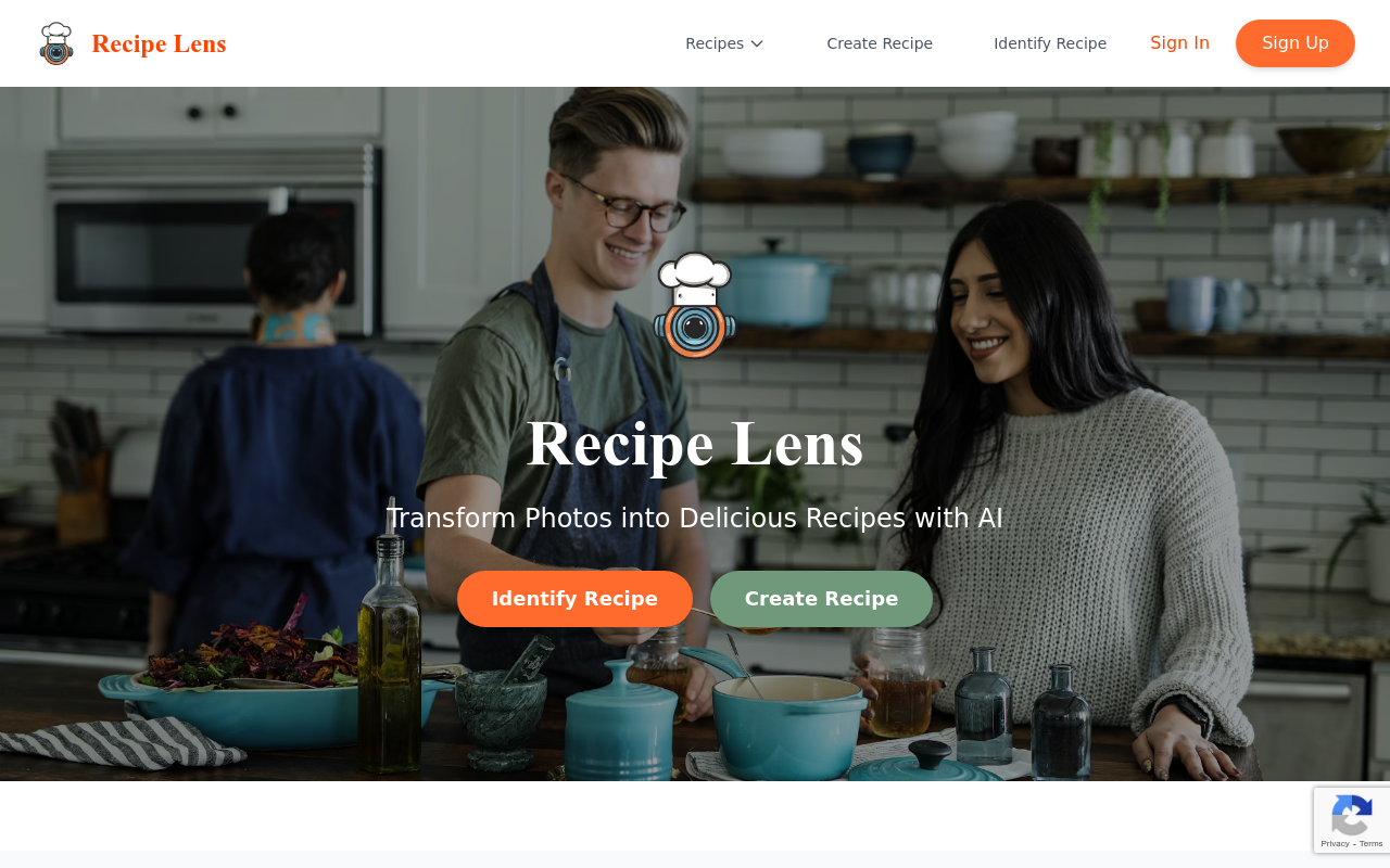 Recipe Lens