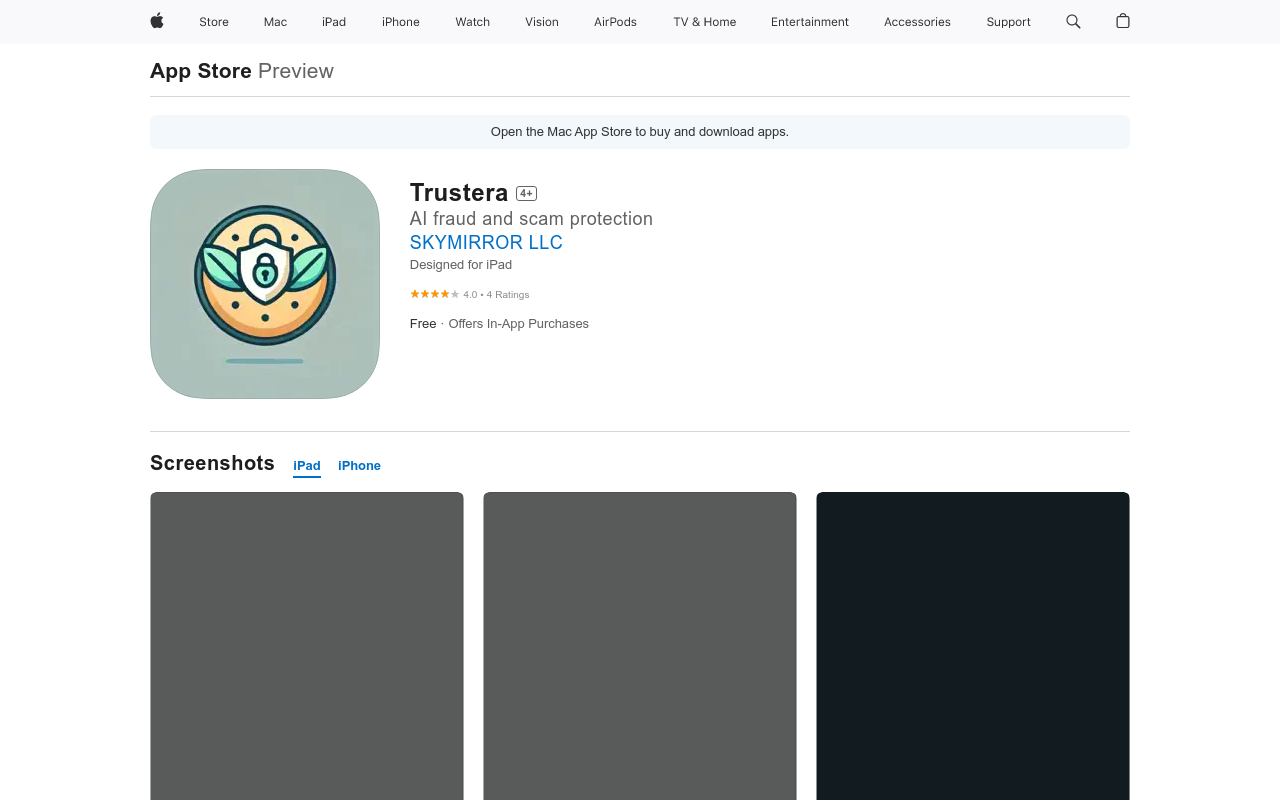 Trustera: AI fraud and scam protection