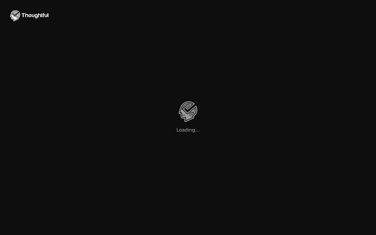 Thoughtful App