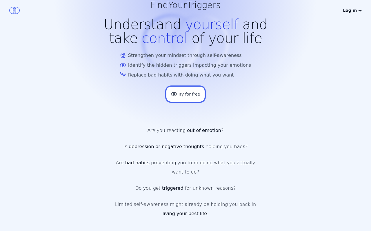 FindYourTriggers