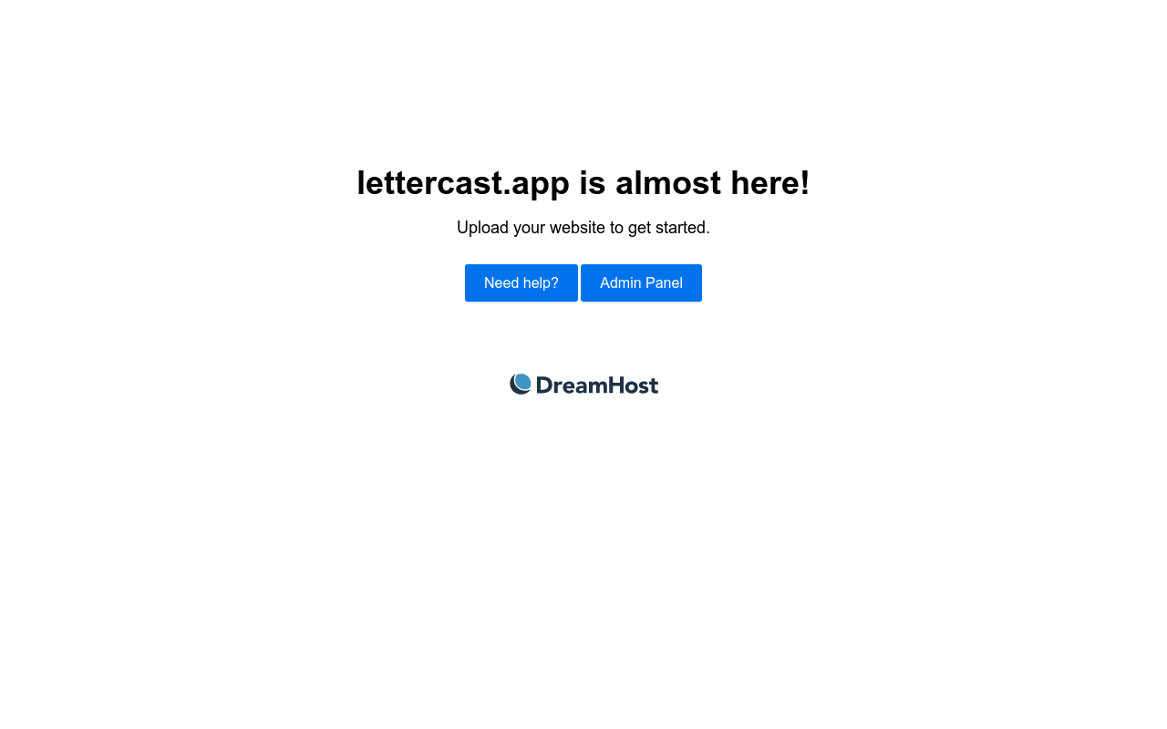 Lettercast