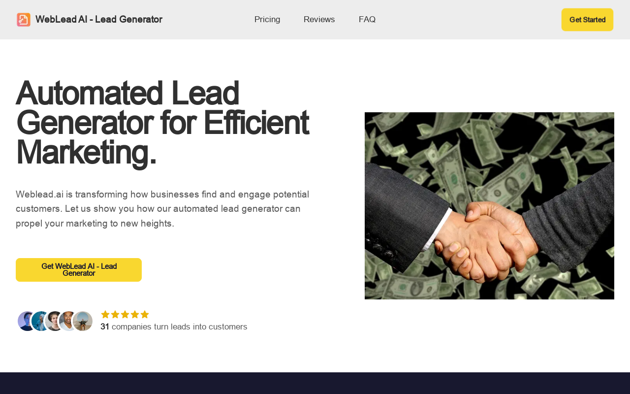 WebLead AI - Lead Generator