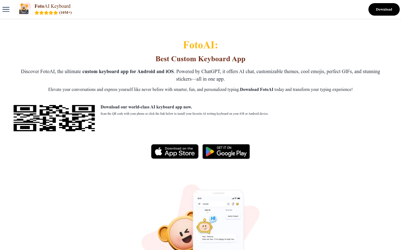 FotoAI Keyboard