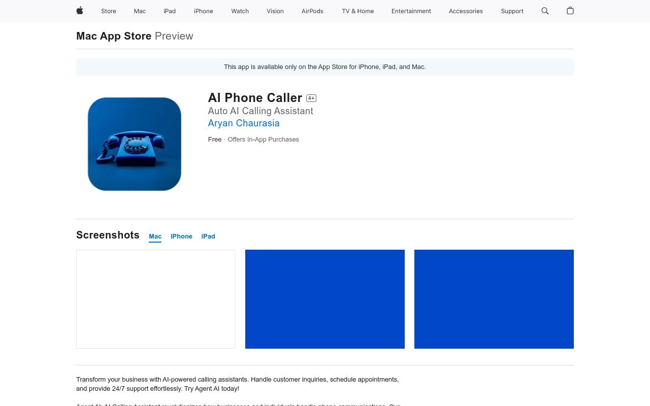 AI Agent: That handles and makes Calls