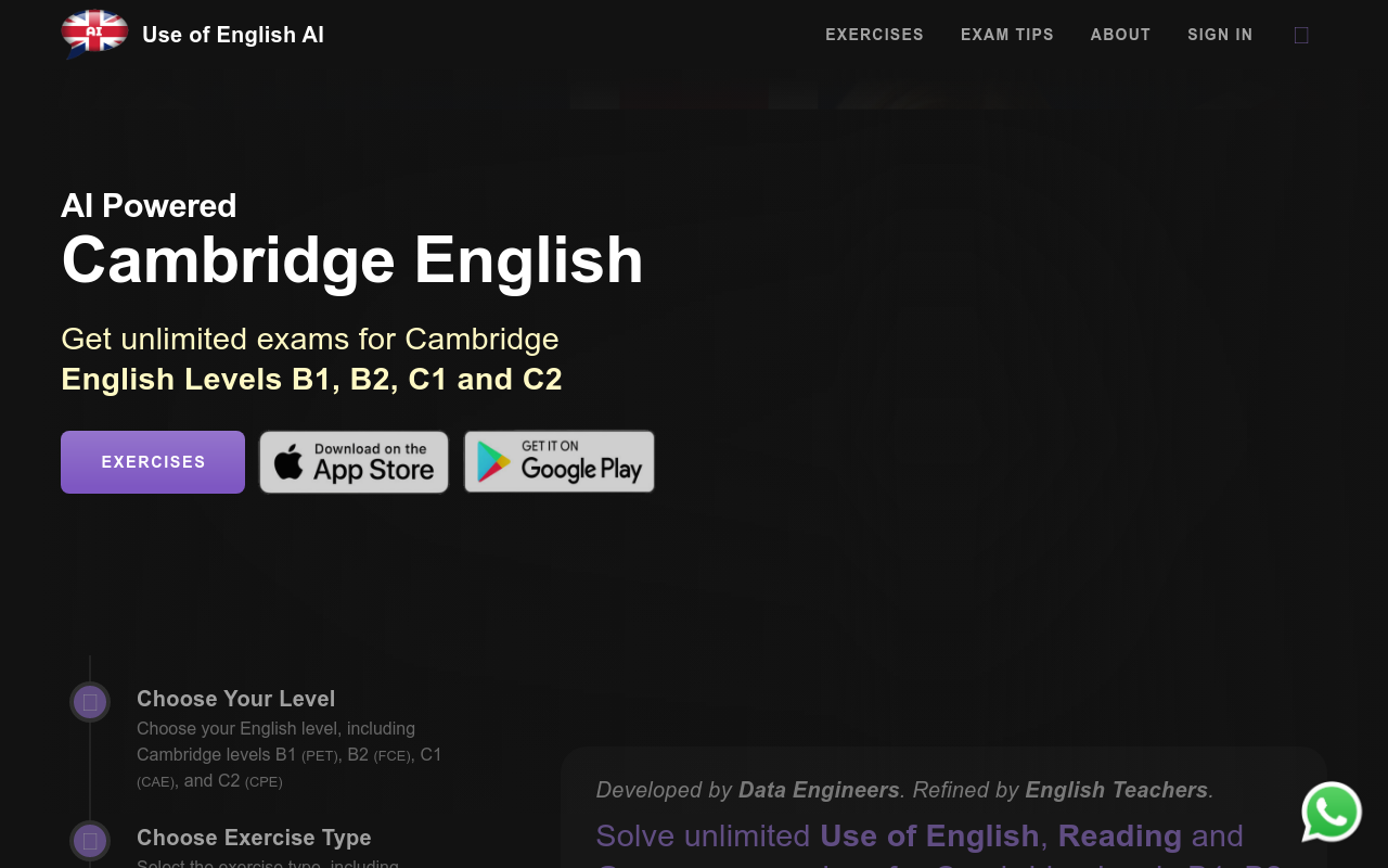 Use of English AI