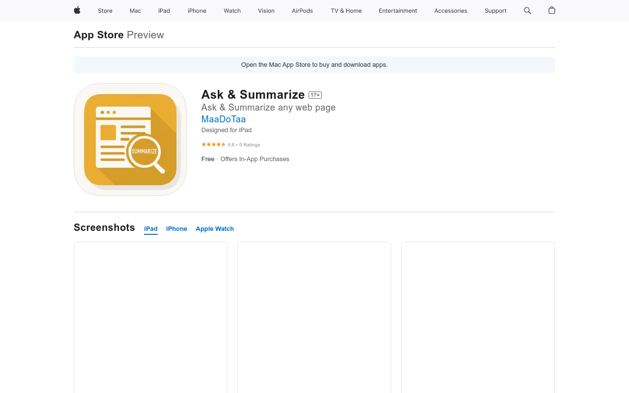 Ask & Summarize