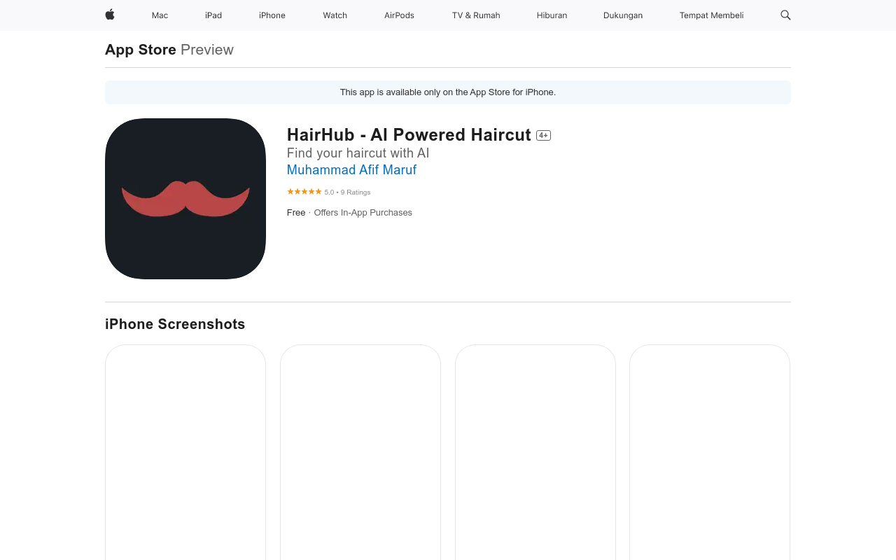 Hairhub - AI Powered Haircut