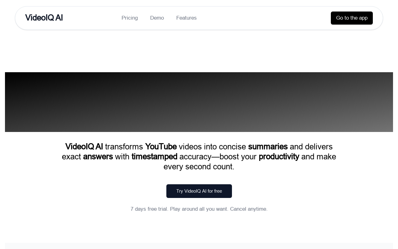 VideoIQ AI