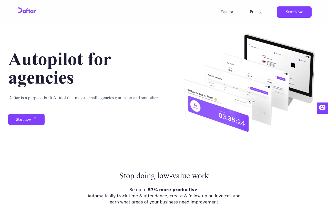 Daftar - Automate your agency
